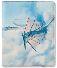 Dragon Shield: Codex Portfolio Binder 20-Page 360-Card - STRATA Blue/White